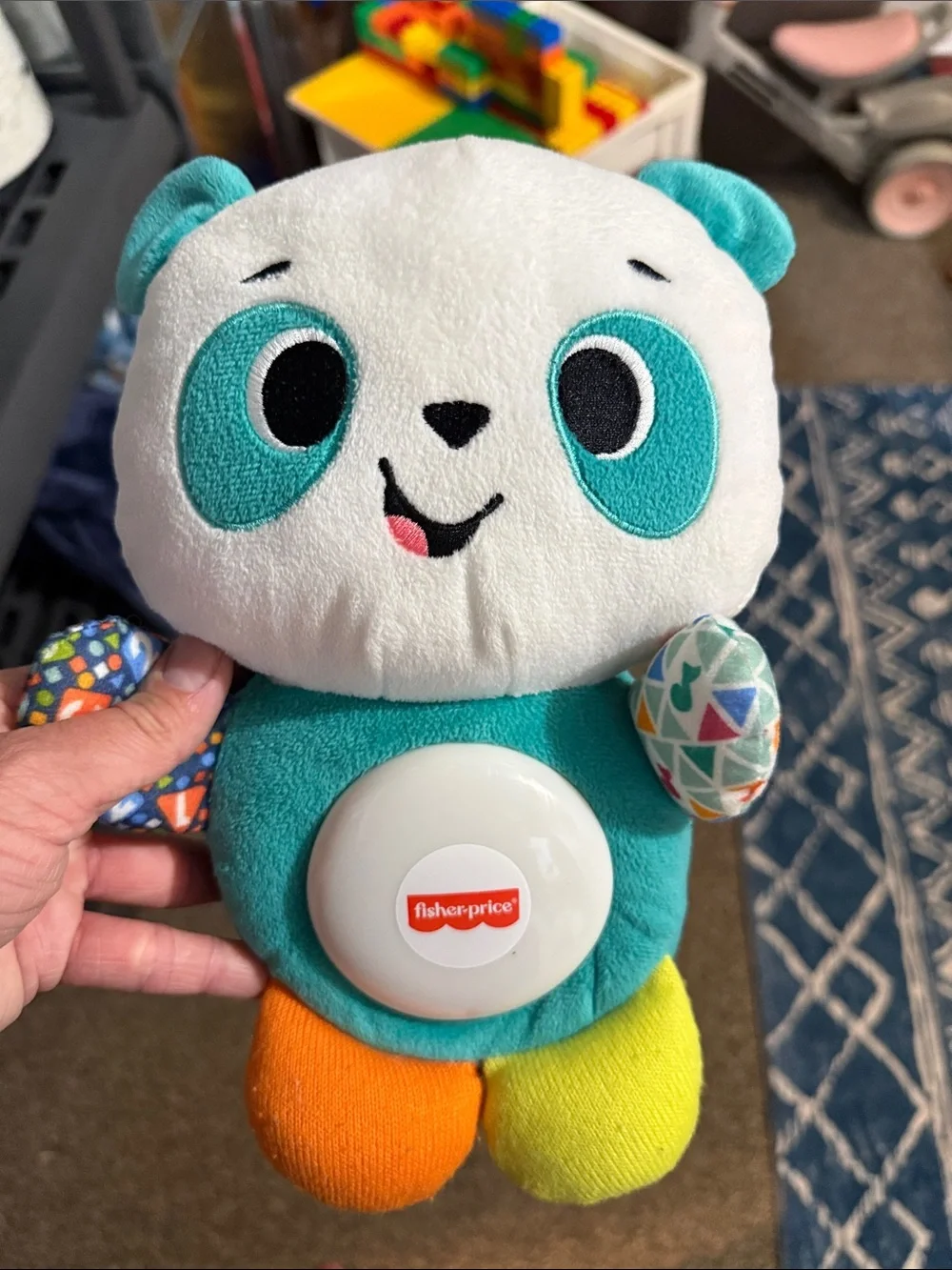 Fisher-Price Linkimals Plush Panda Interactive Musical Plush Stuffie Toy